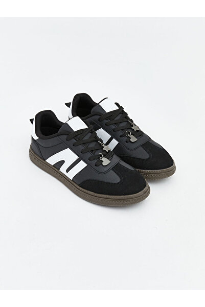 LC Waikiki Lcw Steps Black Lace-Up Girl's Sports Shoes