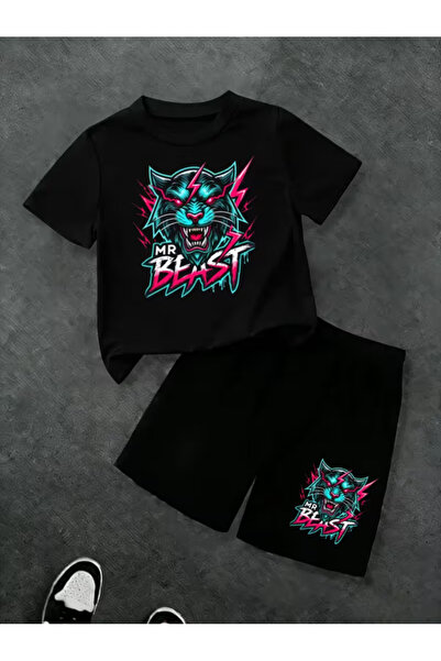 Cevval Children's T-Shirt and Pocket Shorts Set