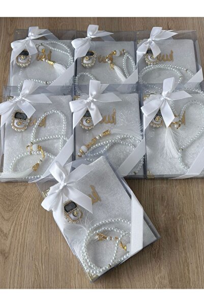 hira tasarım 10 Adet Yasini Şerif İni Cam Tesbih Taşlı Zikirmatik Mevlid Seti