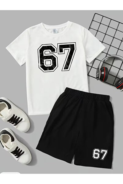 Cevval Children's T-Shirt and Pocket Shorts Set