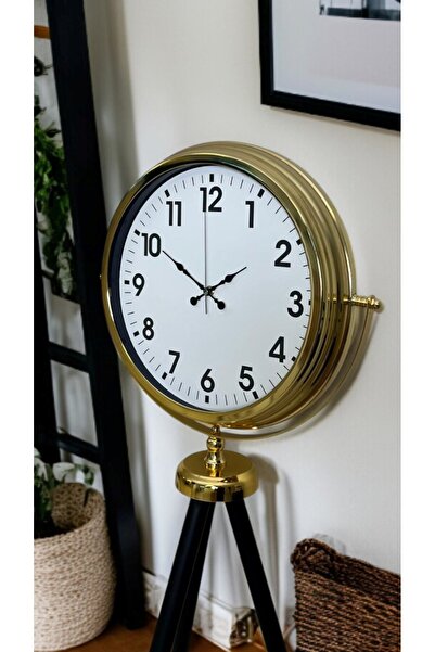 Nemere Gold Classic Tripod Stand Clock Nemerehome