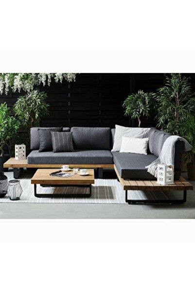 ayzenbi Bahçe/Balkon/Teras Köşe Takımı Bahçe Mobilyası