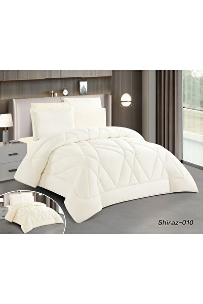 Afkar Albayet Plain microfiber double bed sheet set 230*250 - Double bed comf...