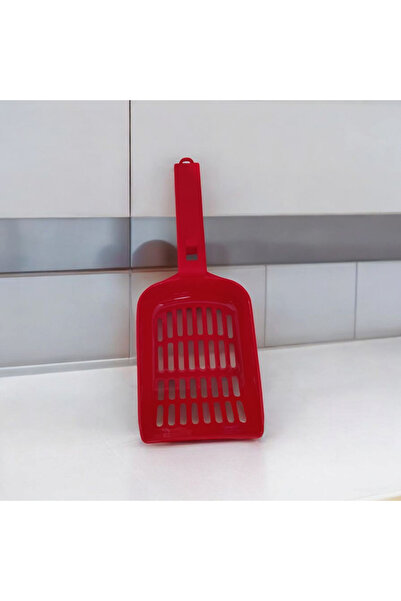 shop Cat Litter Cleaning Shovel (Red)