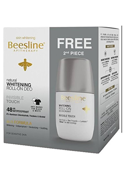 BESLİNE Beesline Invisible Touch Fragrance Whitening Roll-On Deodorant, 1+1 F...