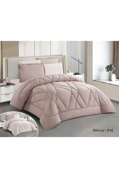 Afkar Albayet Plain microfiber double bed sheet set 230*250 - Double bed comf...