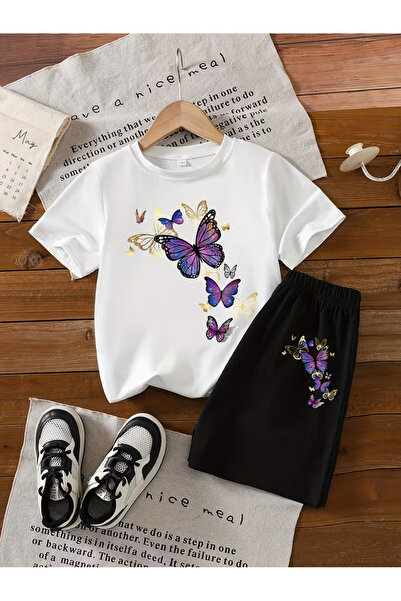 Cevval Children's T-Shirt and Pocket Shorts Set