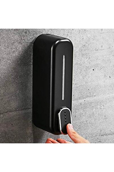 TakÇalıştır ® Black Wall Mounted Liquid Soap Dispenser 300 ml