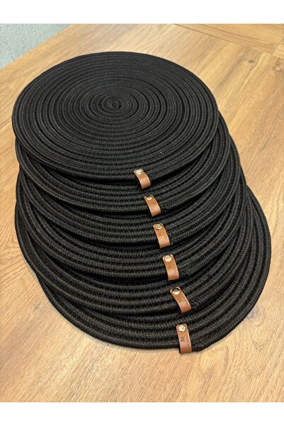 MaVaux Льон 6 штук Джут Супла / Американська сервіровка Lux Підставка під тар...