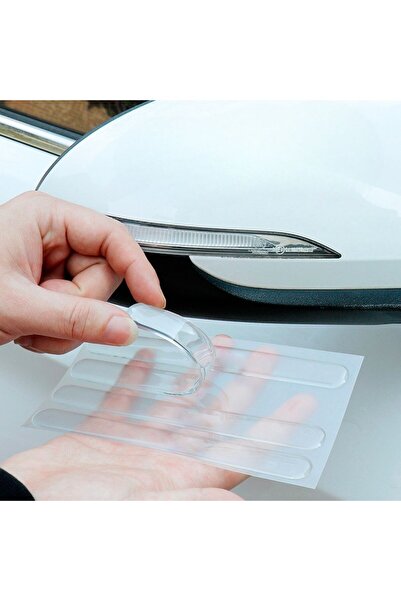 Greathings Protektor za automobil od udara, providne samolepljive trake, 4 kom