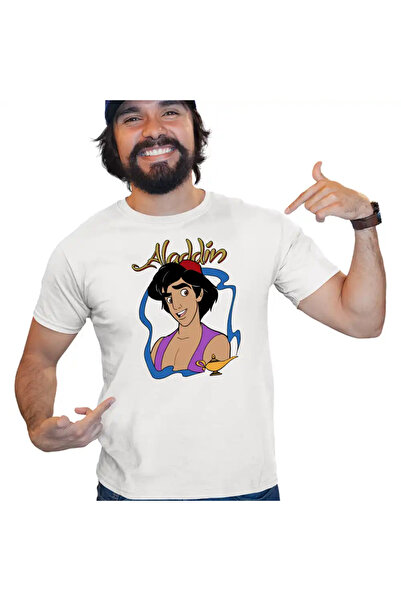 OEM Men's T-Shirt Aladdin Magic Lamp Ali Baba Aladin