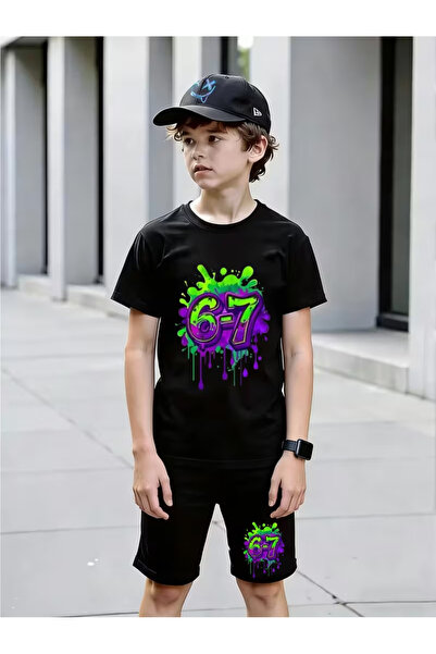 Cevval Dječja majica i set kratkih hlača sa džepovima