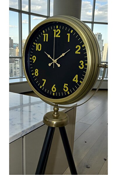 Nemere Black Legacy Antique Tripod Stand Clock Nemerehome