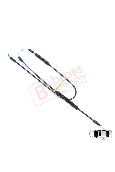 Bross Otomotiv Fiat Doblo MK2 263 Opel Combo 51892698 için Sol Sürgülü Orta K...