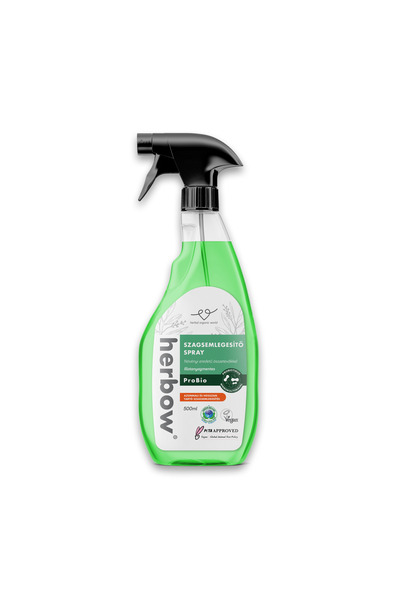 Herbow International Zrt. Spray probiotic pentru neutralizarea mirosurilor, fără parfum, 500 ml