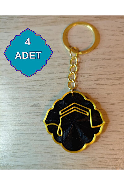 Günebakan 4lü Kabe anahtarlık Ramazan - Bayram - Umre - Hac Hediyeliği