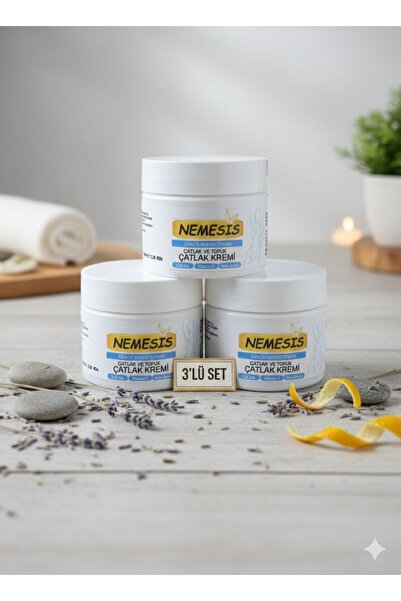 Nemesis çatlak kremi 3 lü set