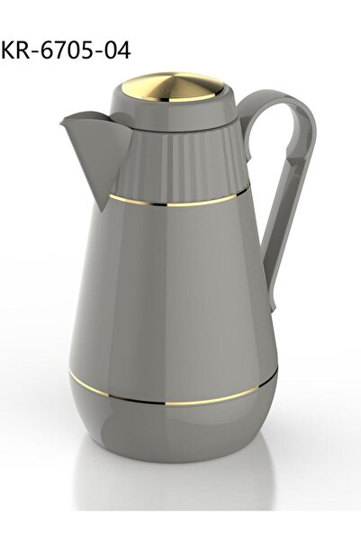 Kroos Thermos for Tea and Coffee 1 Liter Gold KR-6705