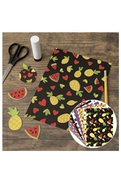 Kika Artistic Bristol Cardboard 50X70 10Pcs Patterned