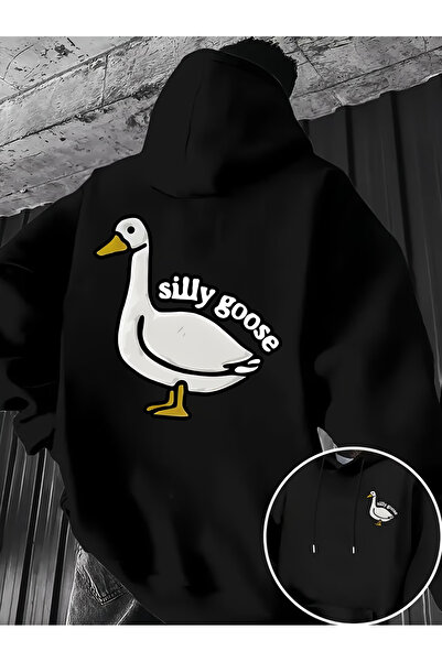 Rayan & Hoor Style Unisex Printed Hooded Sweatshirt