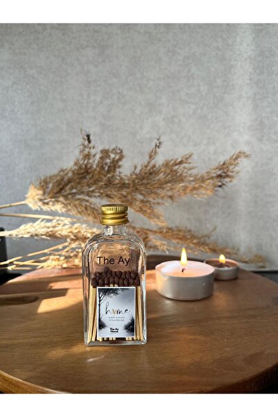 Decorative Transparent Glass Bottle Match