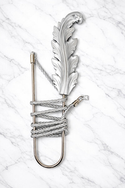 ömer ilhan hayalet kol bağı fon perde tutucu yaprak model çiçek model fon bağ...