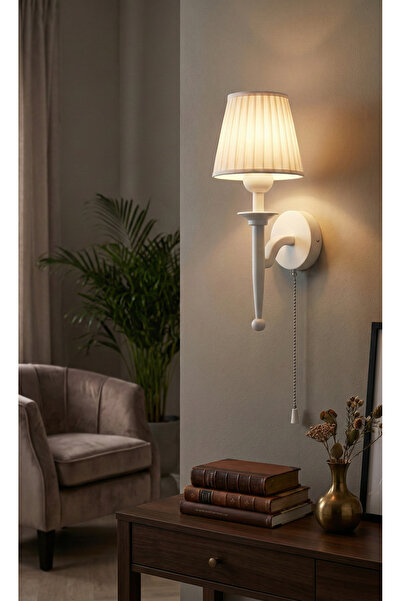 Limon 3D Desing Modern Wall Sconce with Chain Switch Decorative Bedside Light...