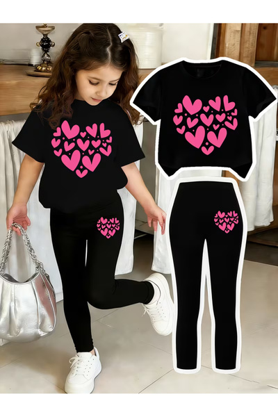 Cevval Children's Tights and Tshirt Set