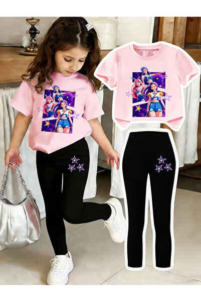 Cevval Children's Tights and Tshirt Set