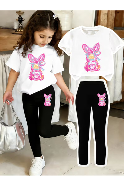 Cevval Children's Tights and Tshirt Set
