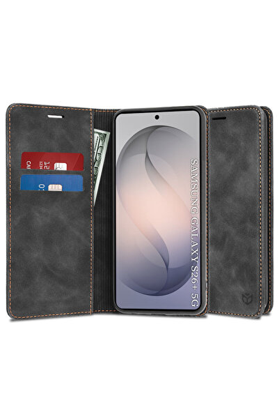 Techsuit Husă Confy pentru Samsung Galaxy S26 Plus, Neagră