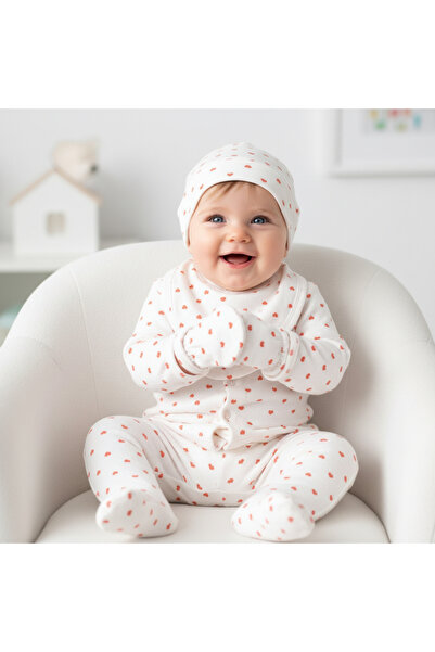 milay's life home collections طقم ملابس داخلية للبنات مكون من 5 قطع بنقشة قلو...