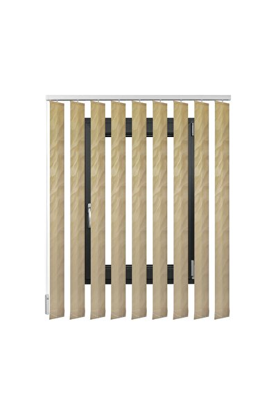 MC&A Amenajari Jaluzele Verticale Textile , BEJ GOLD , L 90 cm X H 110 cm