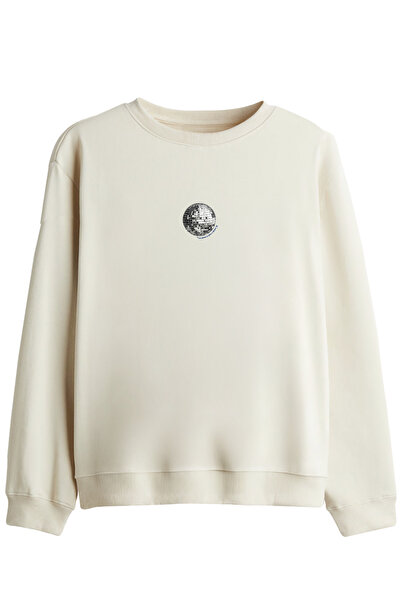 BetterThanCo سويت شيرت بطبعة ديسكو وياقة دائرية