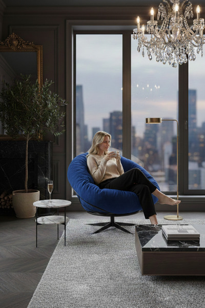 AVYNA CALMA™ 360 Derece Dönen Mekanizmalı Tekli Koltuk Berjer & Yatak Olabile...