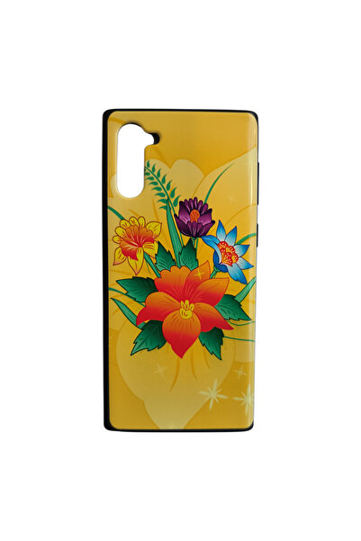 OEM Carcasă compatibilă cu Samsung Galaxy Note10, silicon, design buchet de f...