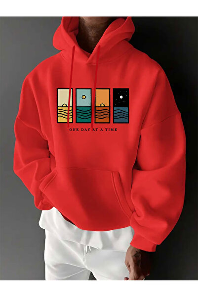 Rayan & Hoor Style Unisex printed hooded sweatshirt