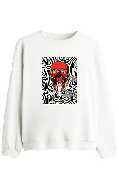 BetterThanCo Handsome Printed Crew Neck Sweatshirt