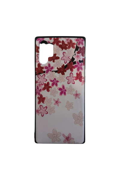 OEM Carcasă compatibilă cu Samsung Galaxy Note10 Plus, silicon, design floare...