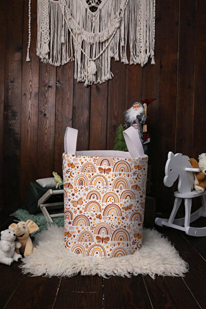 BelezaHome Children's and Baby's Room Toy Basket Bohemian Patterned Foldable ...