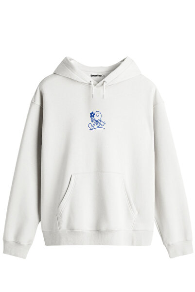 BetterThanCo هودي بطبعة رياضية للجنسين مع ياقة مزودة بغطاء للرأس