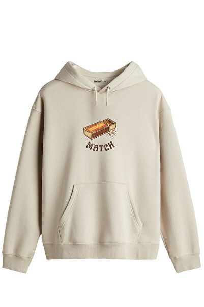 BetterThanCo Meci! Hanorac unisex imprimat cu glugă și guler