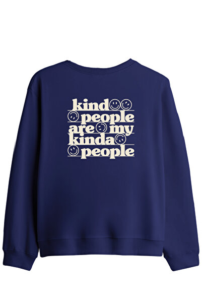 BetterThanCo Бъди мил, принтирана велосипедна блуза с качулка