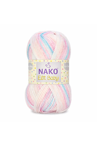 NAKO Elit Baby Mini Batik Bebe El Örgü Ipi 32431 1 Adet