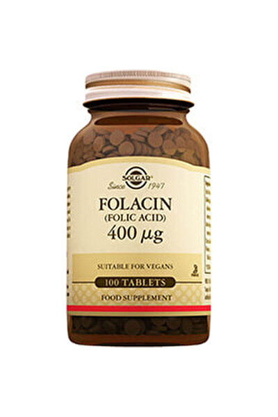 Solgar Folic Acid (Folic Acid) 100 Tablets (1 Piece)