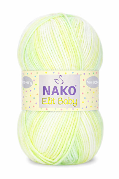 NAKO Elit Baby Mini Batik Bebe El Örgü Ipi 32424 1 Adet