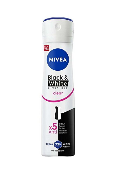 Nivea Men Original Black & White Antiperspirant Spray for Women 150ml
