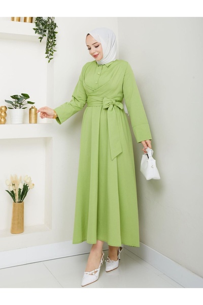 MARSE kurdela detaylı elbise