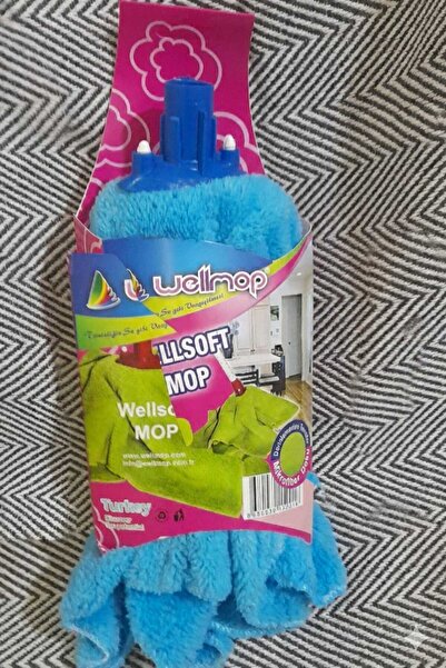 WELMOP MİKRO FİBER HAVLU MOP ( MAVİ) 1 AD MİCRO FİBER BEZ HEDİYELİ
