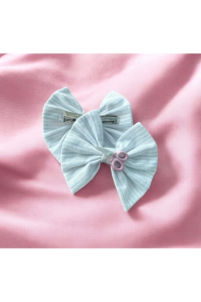 Nimet Abla Butik مشبك شعر من جلد التمساح مصنوع يدويًا